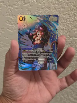 Gogeta : GT FB09-123 Alternate Art Dual Evolution Dragon Ball Card English - Image 1