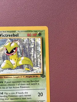 Pokemon TCG Victreebel Jungle Unlimited Rare Card 30/64 NM / LP Condition - Image 3