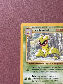 Pokemon TCG Victreebel Jungle Unlimited Rare Card 30/64 NM / LP Condition - Image 4