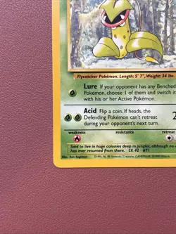 Pokemon TCG Victreebel Jungle Unlimited Rare Card 30/64 NM / LP Condition - Image 5