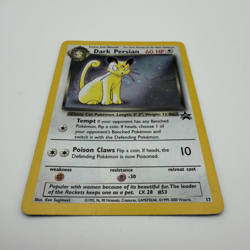 Pokemon Dark Persian Holo Promo Wotc 17/53 Card 2000 slight crease see photo - Image 3