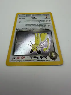 Pokemon Dark Persian Holo Promo Wotc 17/53 Card 2000 slight crease see photo - Image 4