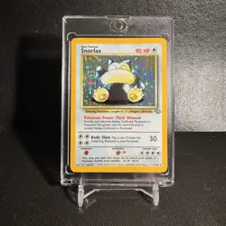 1999 Pokemon Snorlax Holo Rare Jungle Unlimited Card 11/64 NM - Image 1