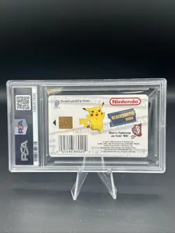 1999 Pokemon Snap Smart Card Squirtle Blockbuster Video PSA 9 - Image 2