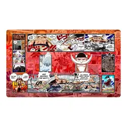 O-P OPCG TCG CCG Table Pad One Piece Playmat 1 Trading Card Game Mat Mousepad - Image 1
