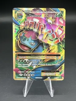 Pokemon TCG M Venusaur EX Full Art Holo Ultra Rare Card 100/108 A - Image 1