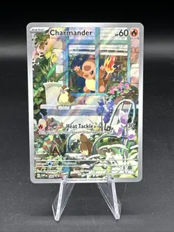 Pokemon TCG Charmander 044 Scarlet & Violet Promo Cards Holo - Image 1