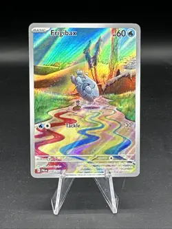 Pokemon TCG Frigibax Illustration Rare Holo Card 208/193 Paldea Evolved - Image 1
