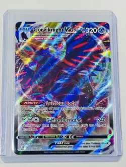 Corviknight VMAX 110/163 Battle Styles NM Full Art Ultra Rare Pokemon Card - Image 1