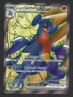 Cynthia's Garchomp ex 204 Sv: Scarlet & Violet Promo Cards Holo C - Image 1