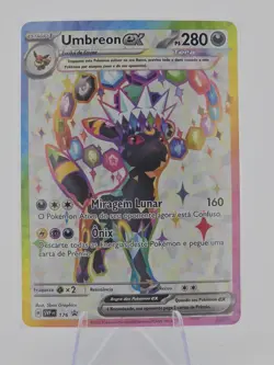 NM Pokemon TCG Umbreon Black Star Promo Card SVPPT 176 Figure Collection - Image 1