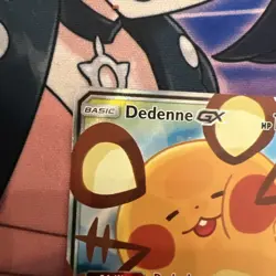 Pokemon TCG Dedenne GX Holo Ultra Rare Card Unbroken Bonds 195a/214 - Image 3