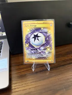 Pokemon TCG SV Journey Together Spikey Energy Hyper Rare Gold Card #190/159 NM - Image 1
