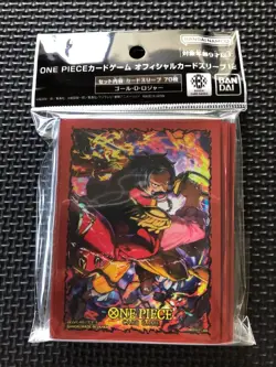 Gol D. Roger One Piece Card Game Official Card Sleeves 12 New Factory Sealed - Image 1