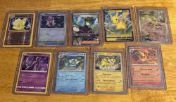 Random Pokemon 9 Card Lot - Image 1
