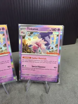 Tinkaton 105/193 Paldea Evolved Gamestop SEALED Promo Pokemon Card TCG (X3) - Image 5