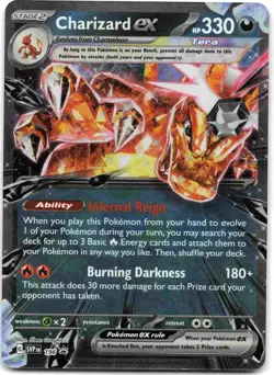 Charizard ex - Promo SV: Scarlet & Violet Promo Cards SVP Darkness Holo 196 NM - Image 1