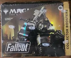 MTG Magic The Gathering Fallout Collector Booster Box English New Sealed ship - Image 1