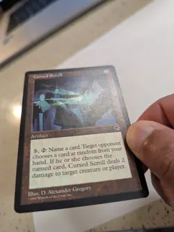 Cursed Scroll x 1 mtg LP (auction 1 of 3) - Image 3
