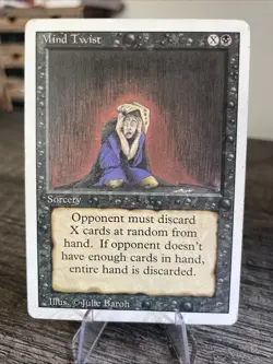 Magic The Gathering - Mind Twist - Revised Edition - Image 1