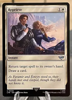 MTG Reprieve The Lord of the Rings: Tales of Middle-earth 0026 Regular Uncommon - Image 1