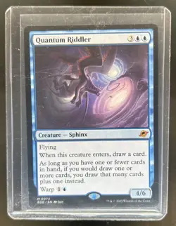 2025 Magic The Gathering Edge of Eternities Quantum Riddler #0072 - Image 1