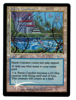 Faerie Conclave -- MTG (NM Quality FOIL) - Urza's Legacy - See pics/scans! - Image 1