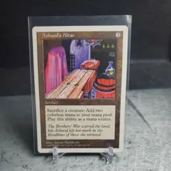 Ashnod's Altar Magic the Gathering 5th Edition MtG Artifact Uncommon - Image 1