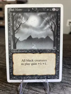 Magic the Gathering - MTG - Bad Moon - Image 1