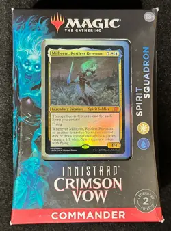 Magic the Gathering MTG Innistrad CRIMSON VOW Commander Deck SPIRIT SQUADRON - Image 1