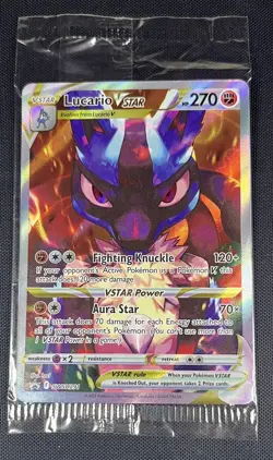 Lucario VSTAR SWSH291 Pokemon Sealed Black Star Promo Rare Card English SWSH - Image 1