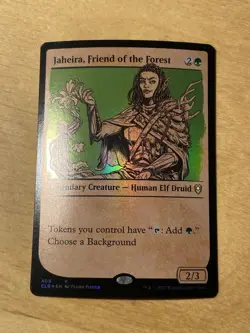 Jaheira, Friend of the Forest Showcase FOIL - NM MTG CLB Baldur’s Gate - Image 1