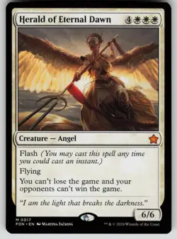 Herald of Eternal Dawn Normal M Foundations 17 NM - Image 1