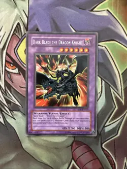 RDS-EN035 Dark Blade The Dragon Knight Rare Unlimited Edition NM Yugioh Card - Image 1
