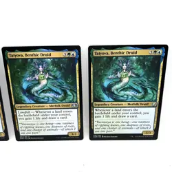 x4 Tatyova, Benthic Druid Playset MTG Magic The Gathering Mixed Sets - Image 3