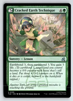 Cracked Earth Technique #135 Avatar: The Last Airbender: Eternal-Legal - Image 1
