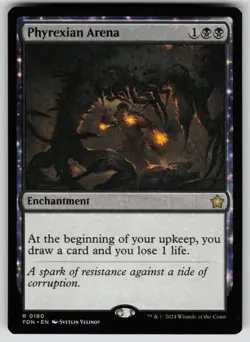 Phyrexian Arena Normal R Foundations 180 NM - Image 1