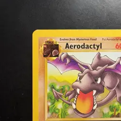Pokemon TCG Vintage Non Holo Rare Aerodactyl Fossil 16/62 WotC - Image 2