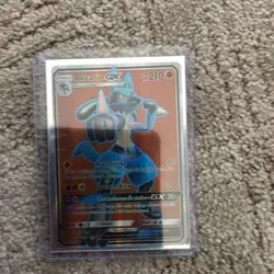 Pokemon Lucario GX GX Foil Stage 2 SM100 210 HP Pokemon Card Pokemon TCG - Image 1