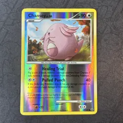 Chansey 69/127 Platinum Reverse Holo Pokemon - Image 1