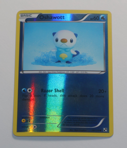 Oshawott - 28/114 - Common - Reverse Holo Pokemon Black & White - Image 1