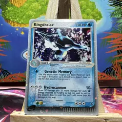Pokemon Kingdra ex 92/97 Dragon Holo Ultra Rare 150 HP Card 2003 - Image 1