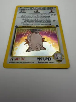 CLEFABLE Pokemon Card - WOTC - 1st Edition - Jungle - 1/64 - HOLO - - Image 4