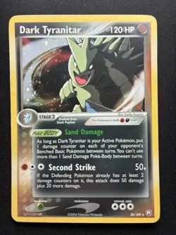 Pokemon: Dark Tyranitar 20/109 Holo EX Team Rocket Returns - Image 1