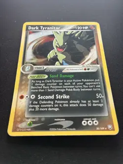 Pokemon: Dark Tyranitar 20/109 Holo EX Team Rocket Returns - Image 2