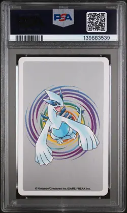2000 POKEMON SILVER VERSION PLAYING CARDS KING OF SPADES #199 SLOWKING PSA 10 - Image 2