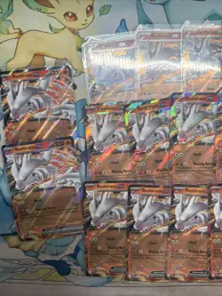 Pokemon Reshiram Ex 35 Card Lot Bulk 020/086 NEAR MINT NM Mega Evolutions - Image 3