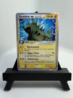 Pokemon Tyranitar ex EX Delta Species Holo Rare #99/101 150 HP 2006 English - Image 1