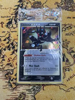 Pokemon Greninja Gold Star Sealed SWSH144 Pokemon TCG Promo SEALED - Image 1