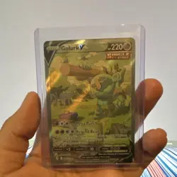 Pokemon Golurk V Evolving Skies Full Art Single Strike Holo 183/203 220 HP - Image 3